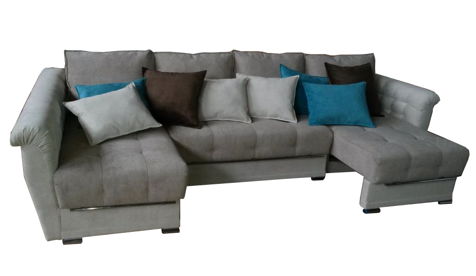 угловой диван с оттоманкой+модуль в Нижневартовске