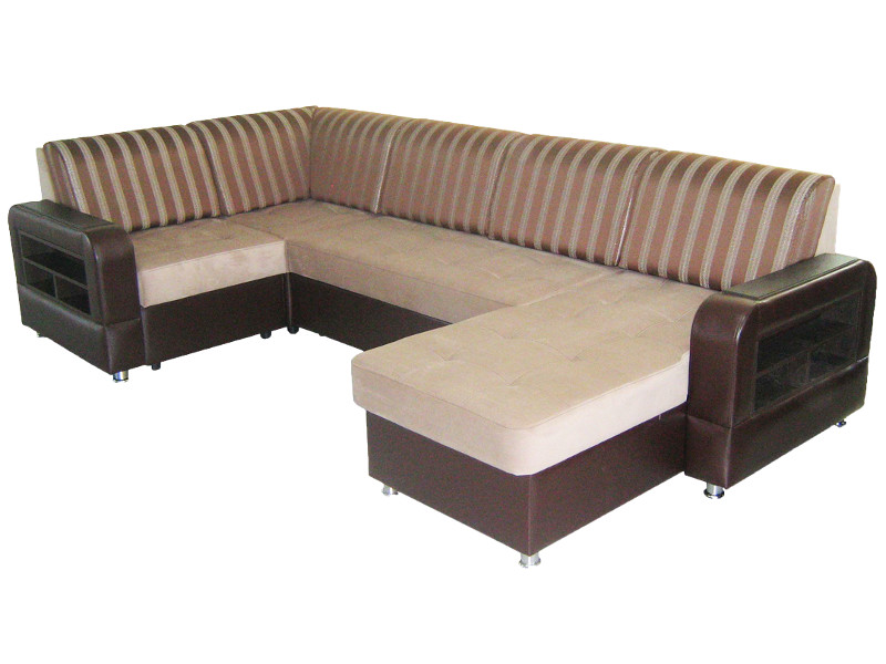 угловой диван камила 7 с оттаманкой в Нижневартовске