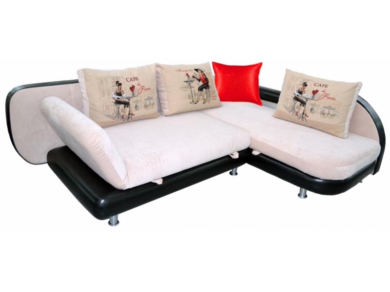 современный черно-белый диван ws в Нижневартовске