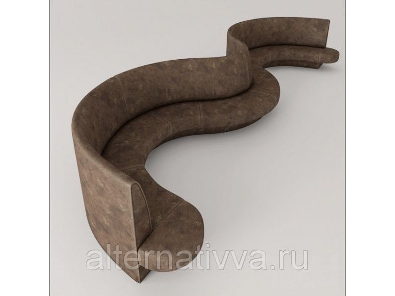 необычный диван в форме волны aldes 18 в Нижневартовске