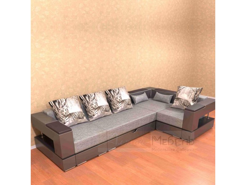 модульный диван алекс с выдвижной оттоманкой в Нижневартовске