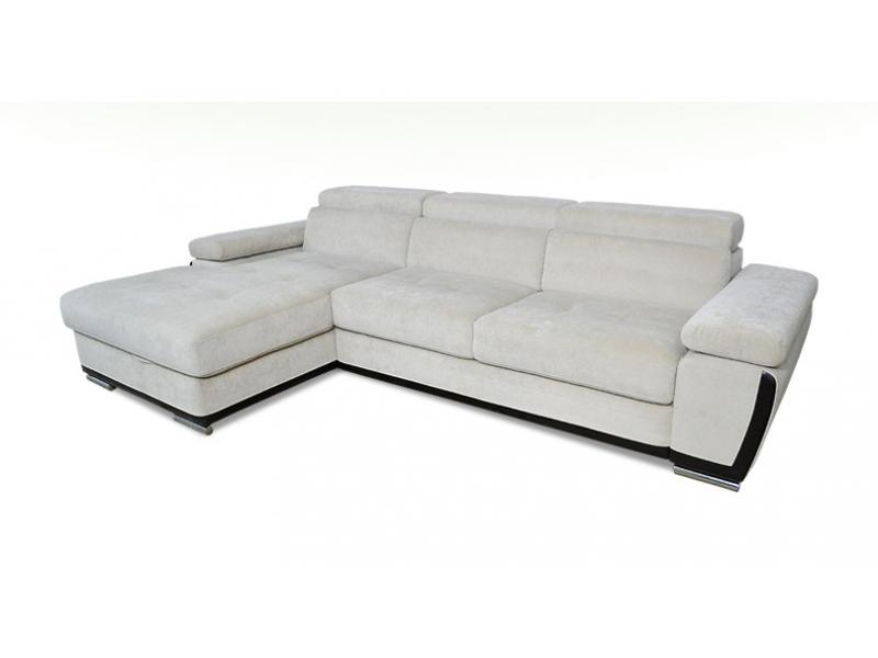 белый угловой диван лотос в Нижневартовске