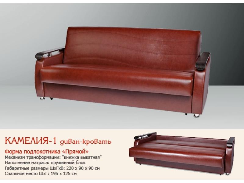 диван прямой камелия 1 в Нижневартовске