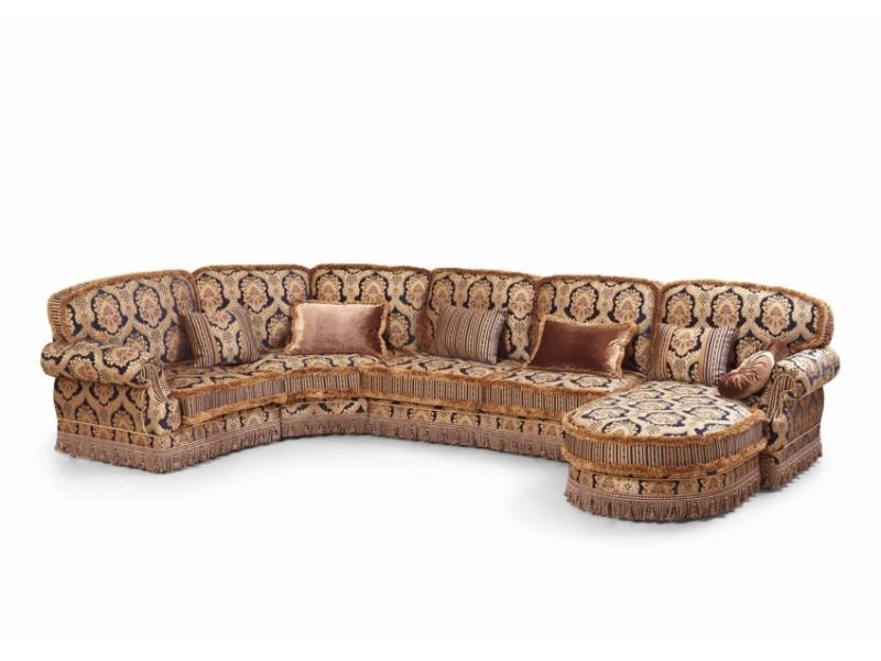 большой угловой диван с оттоманкой венеция в Нижневартовске