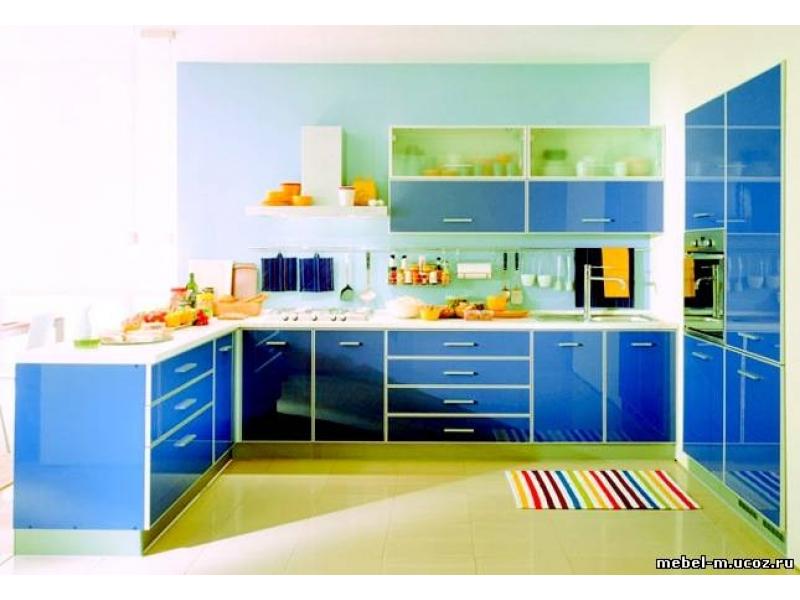 кухня в алюминиевой рамке в Нижневартовске