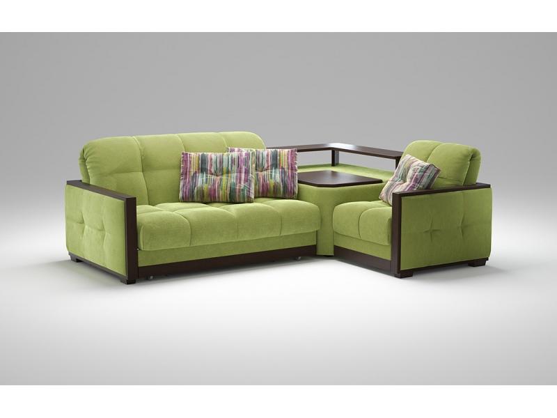 диван угловой moon 015 с баром в Нижневартовске