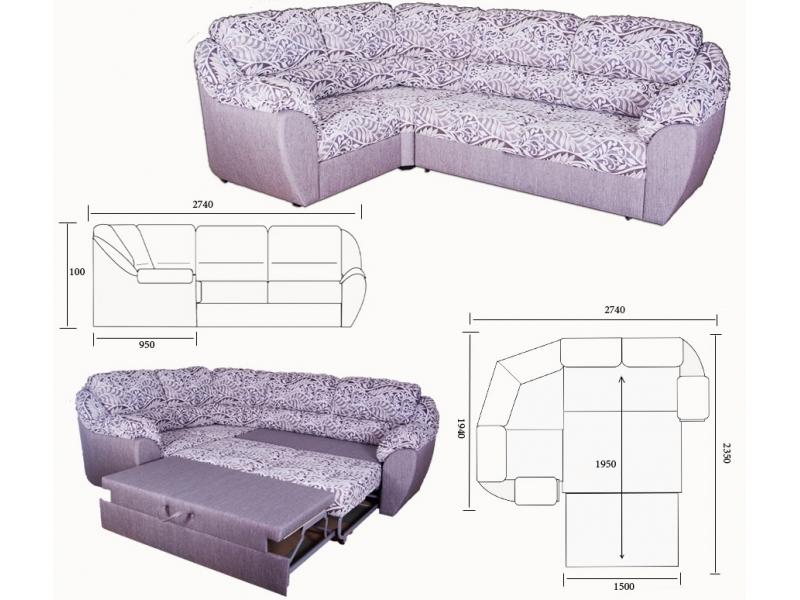 угловой диван престиж в Нижневартовске