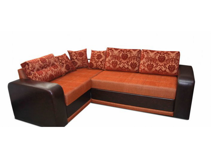 диван квадро угол с полкой в Нижневартовске