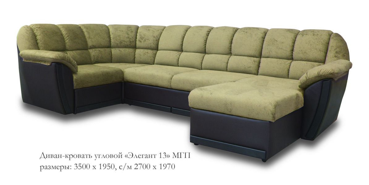 диван-кровать угловой элегант 13 мгп в Нижневартовске