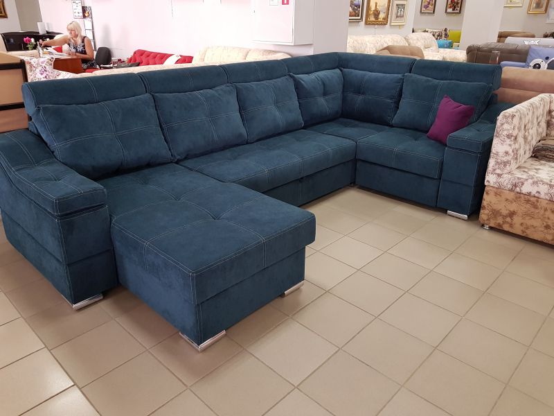 диван викинг угловой с оттоманкой в Нижневартовске