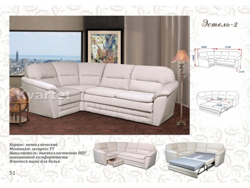 угловой диван с механизмом тт эстель 2 в Нижневартовске