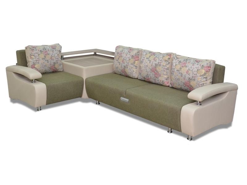 угловой диван престиж-15 люкс со столом в Нижневартовске