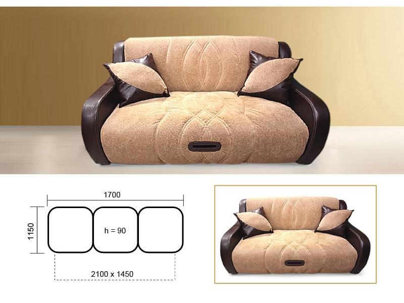 диван прямой каприз 2 в Нижневартовске