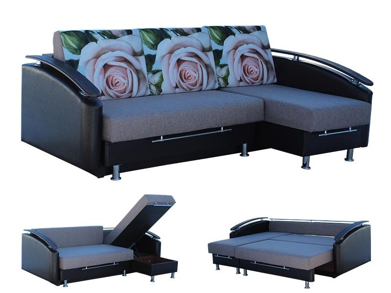 угловой диван ассамблея z-8 с длинным подлокотником в Нижневартовске