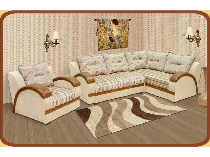 жесткий угловой диван фаворит в Нижневартовске