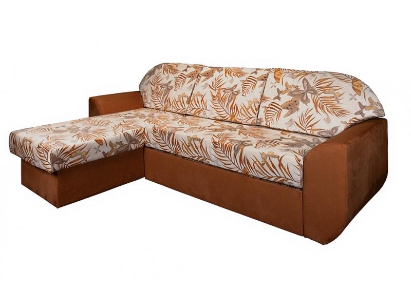 угловой диван в коричневом цвете эльф в Нижневартовске