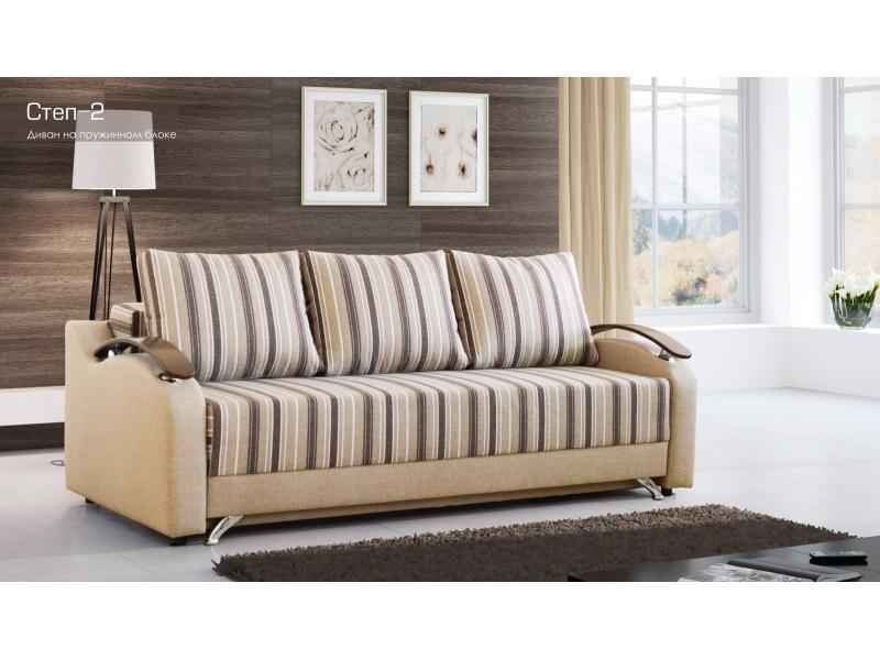 диван прямой степ-2 тик-так в Нижневартовске
