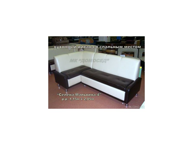 угловой кухонный диван со спальным местом селена-мальвина 4 в Нижневартовске
