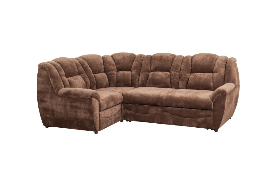 угловой коричневый диван в Нижневартовске