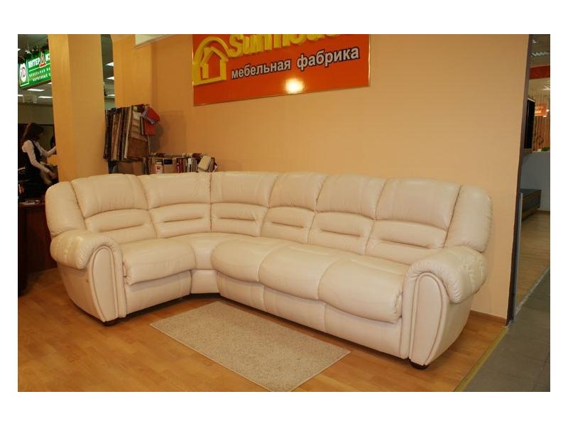 угловой светлый диван бостон в Нижневартовске