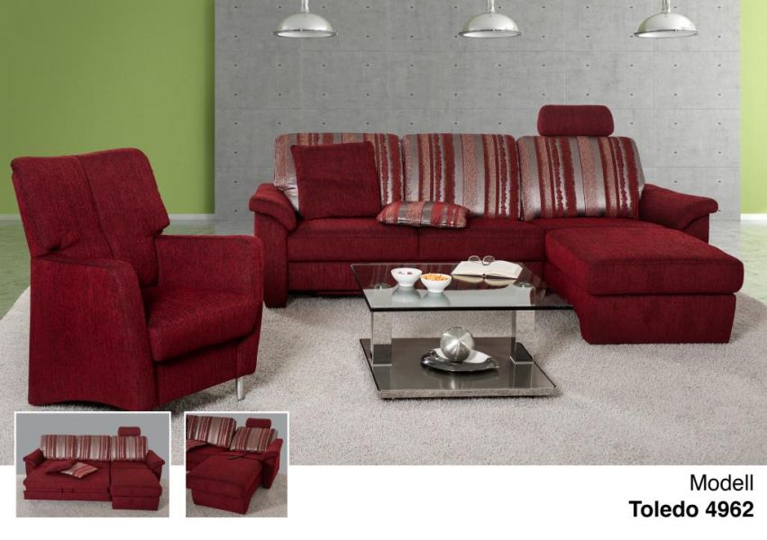 угловой тканевый диван toledo в Нижневартовске