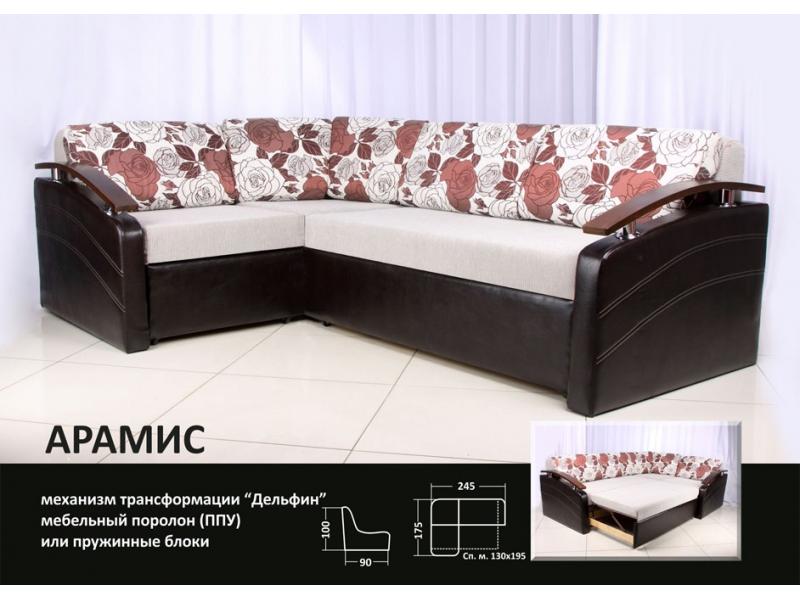 угловой диван дельфин арамис в Нижневартовске