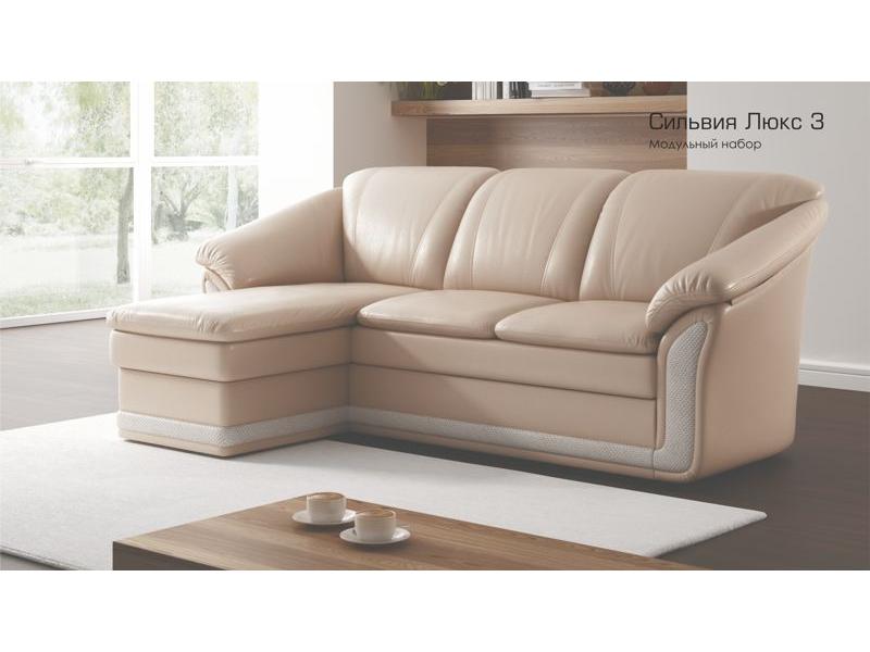 диван сильвия люкс 3 оттоманка в Нижневартовске