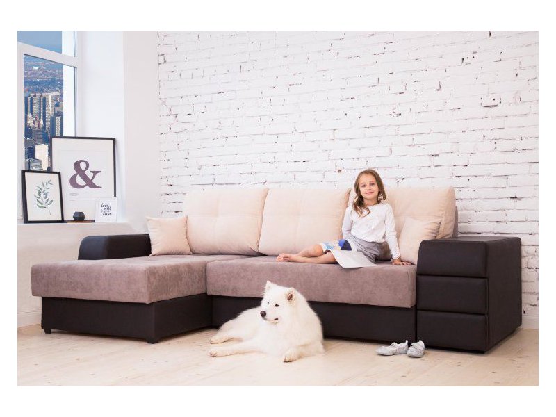 угловой диван левел 2+от+пш в Нижневартовске