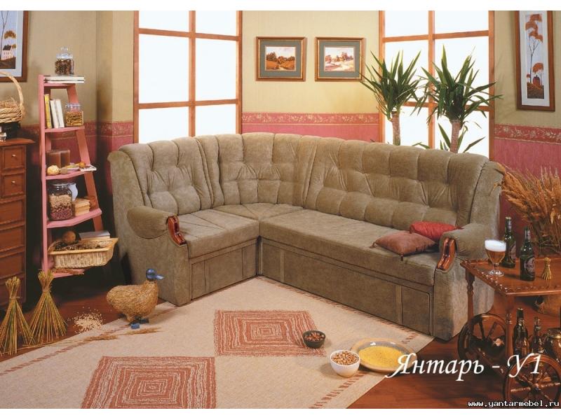 угловой диван янтарь 1 в Нижневартовске