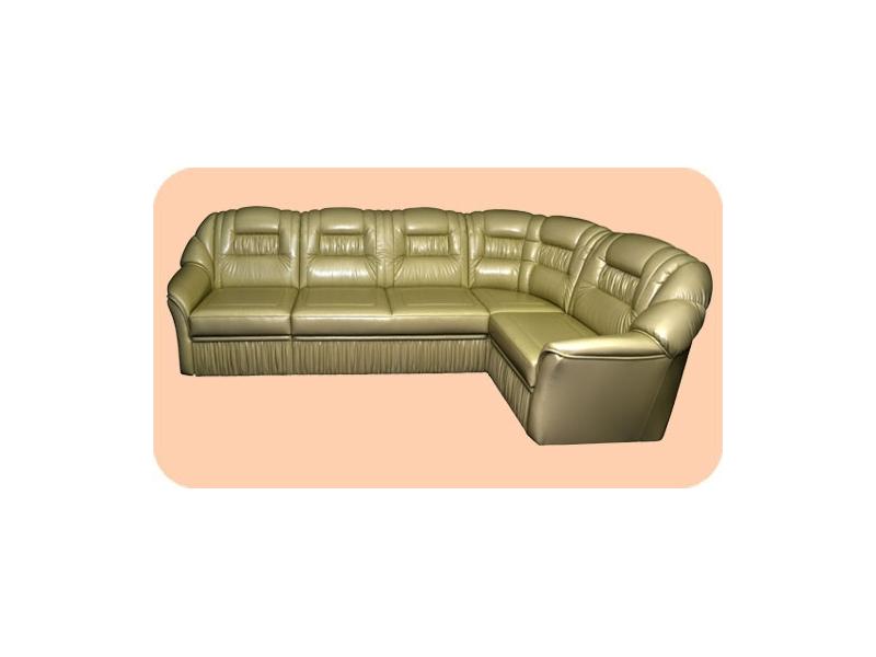 угловой диван рафаэль (кожа) в Нижневартовске