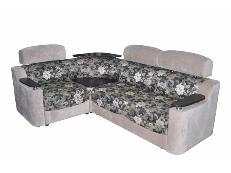 комфортный угловой диван с полочкой валенсия в Нижневартовске