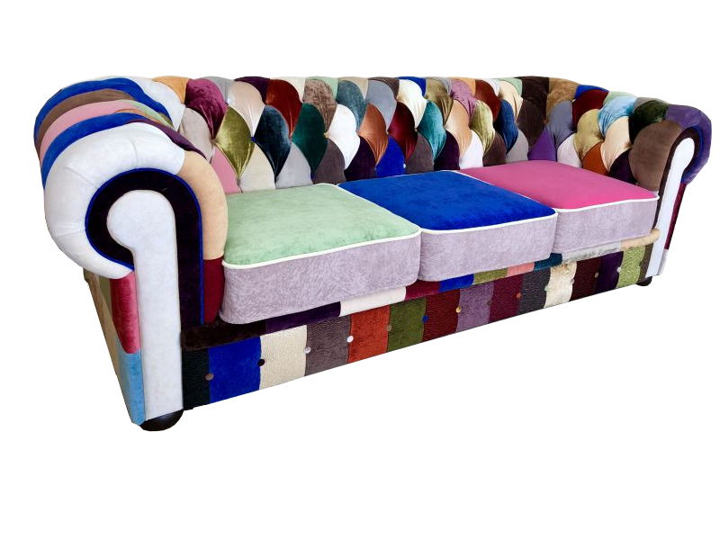 диван честер в стиле печворк в Нижневартовске