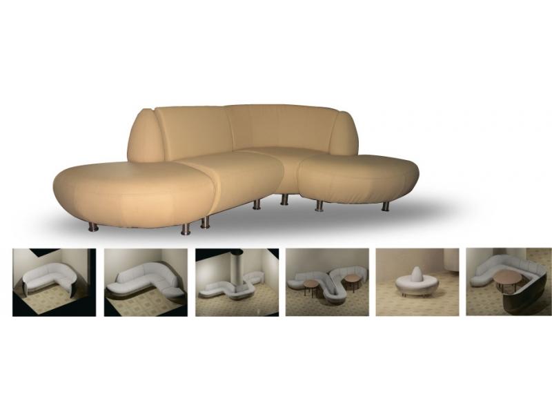 модульный диван гамбург в Нижневартовске