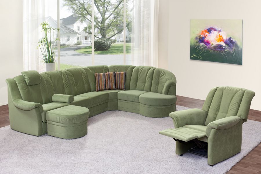 угловой тканевый диван sandy в Нижневартовске