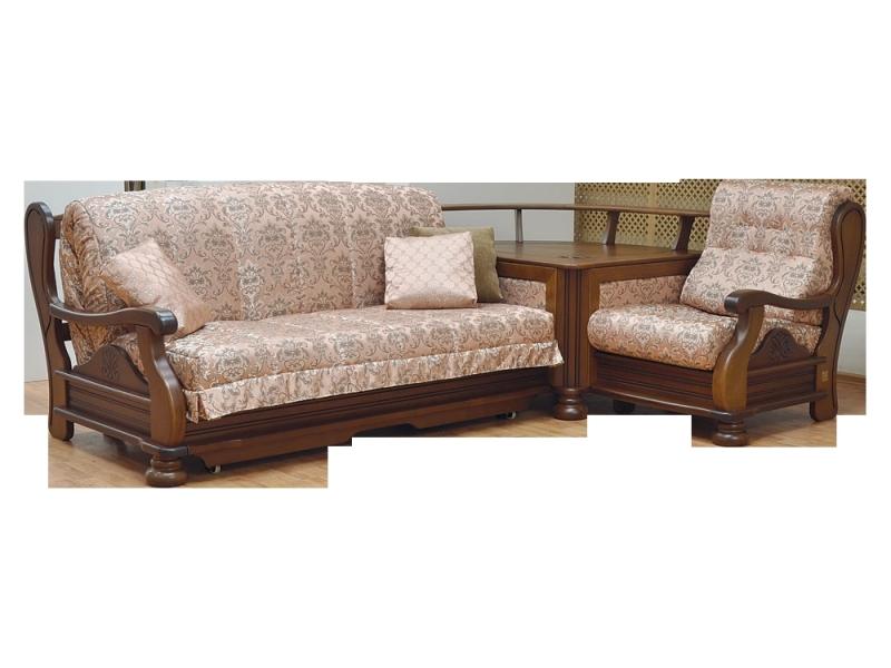 деревянный угловой диван орегон в Нижневартовске