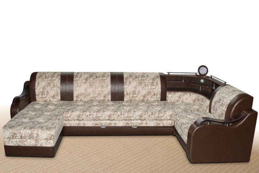 большой п-образный диван доминика 5 в Нижневартовске