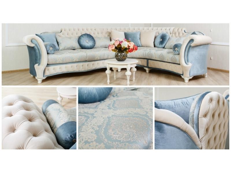 диван монарх голубой в Нижневартовске