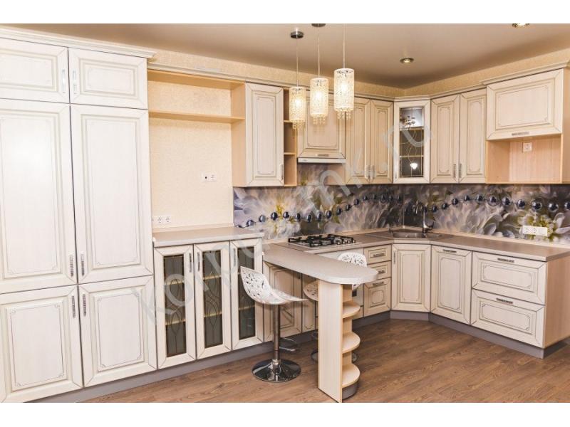 угловая кухня мдф ламинат в Нижневартовске