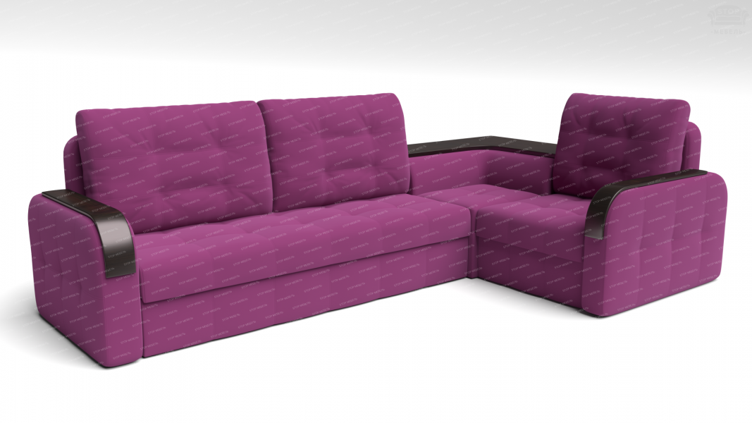 угловой стильный диван астор в Нижневартовске