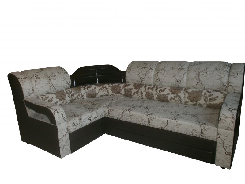 угловой диван с полкой радуга в Нижневартовске