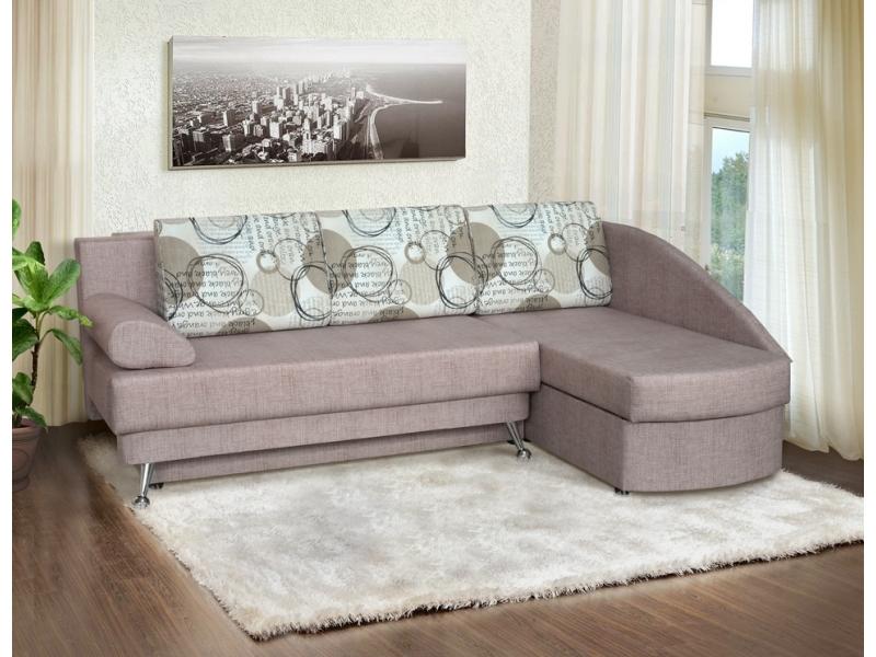 угловой светлый диван в Нижневартовске