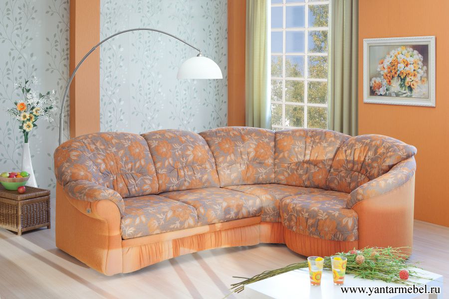 диван-кровать угловой женева м 2+1 в Нижневартовске