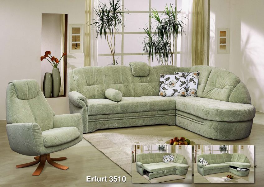 угловой тканевый диван erfrut в Нижневартовске