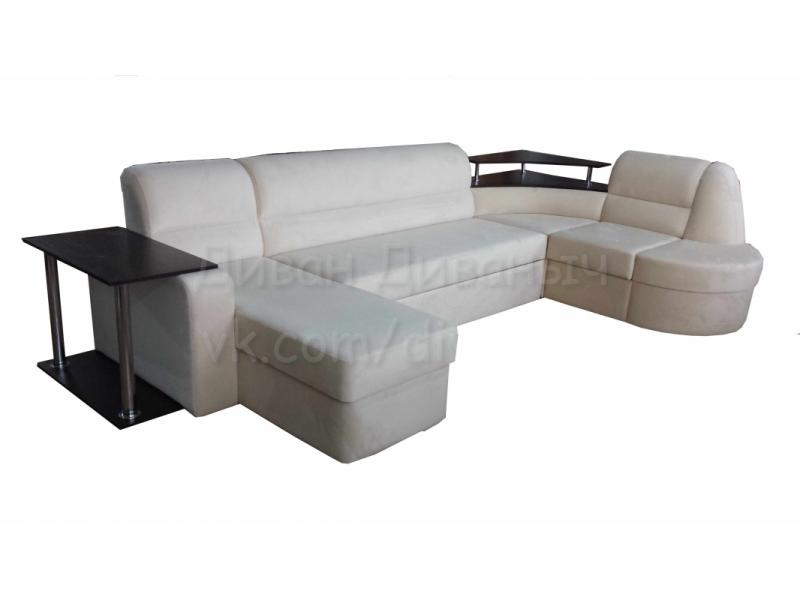 угловой диван ричард с полками в Нижневартовске