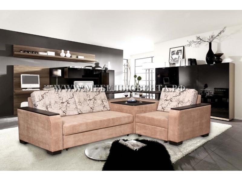 диван угловой неаполь с баром в Нижневартовске