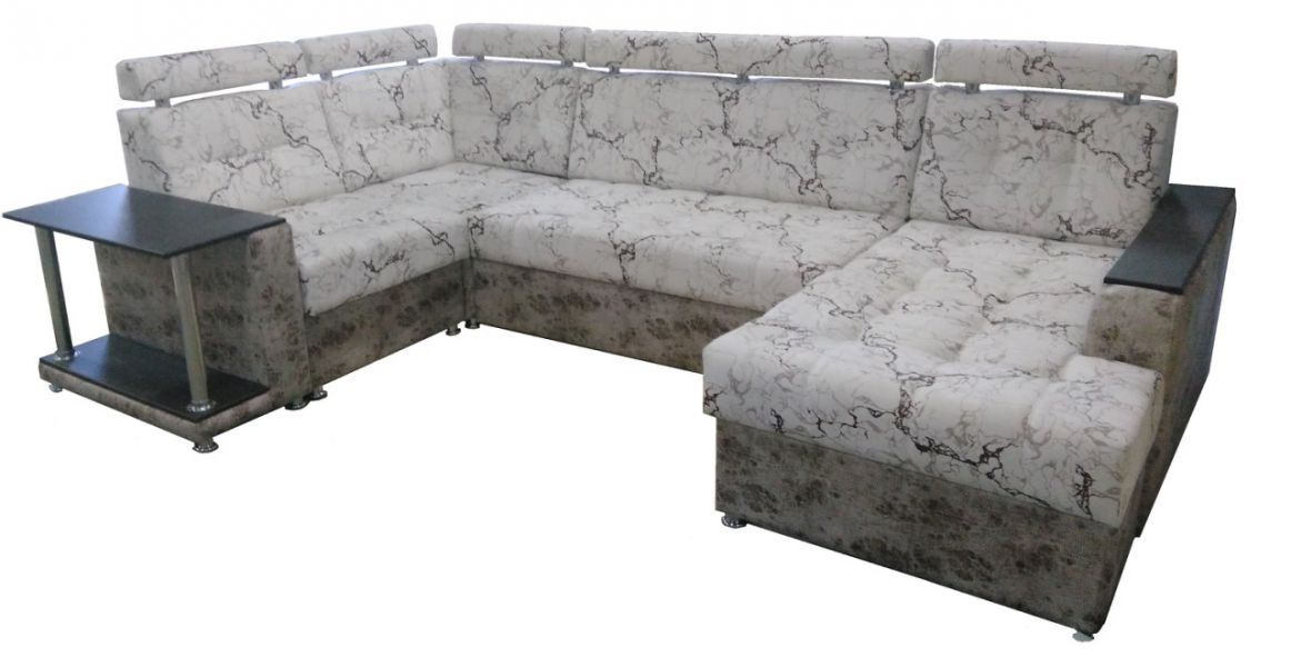 угловой диван с оттоманкой бриз в Нижневартовске