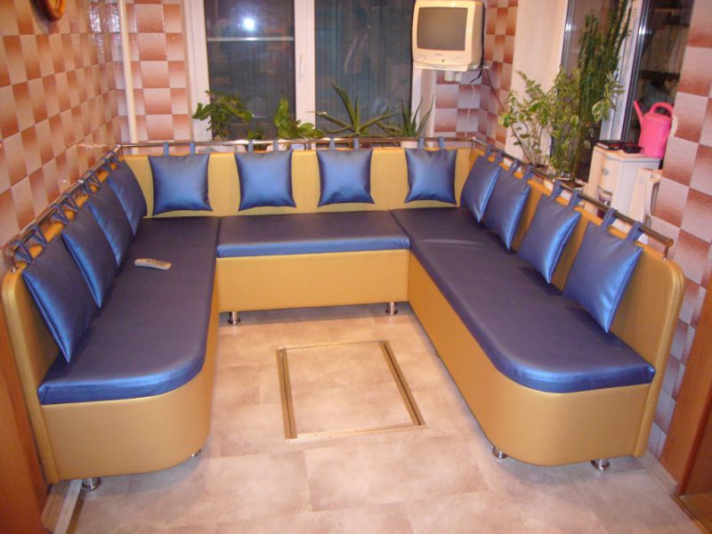 большой п-образный кухонный уголок в Нижневартовске