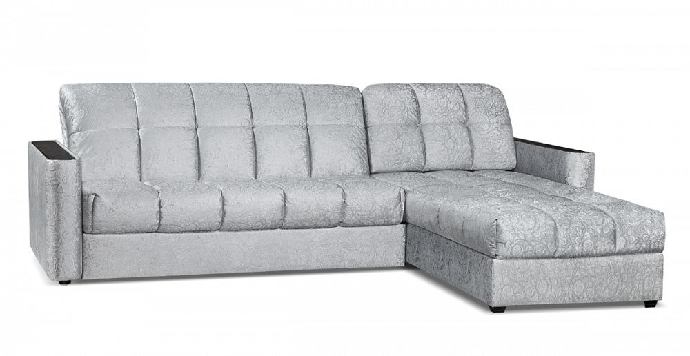 диван сидней 155 с оттоманкой серый в Нижневартовске