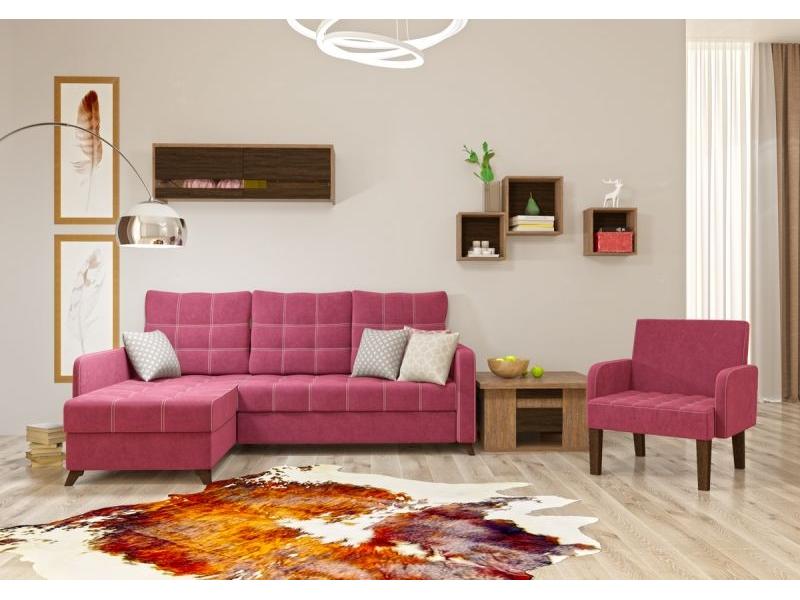 угловой диван-кровать квадро в Нижневартовске