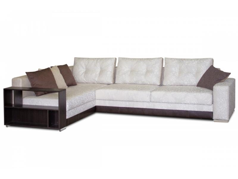 уютный угловой диван с полочками тейлор в Нижневартовске
